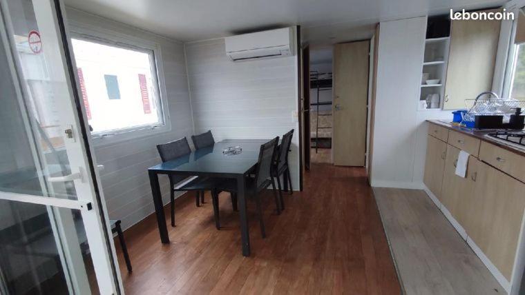Mobil-Home Avec Vue Mer 圣让－德吕兹 外观 照片